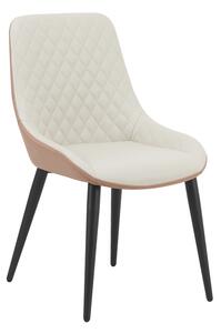 Scaun Bucatarie/Dining Kottys Piele Ecologica Maro-Bej