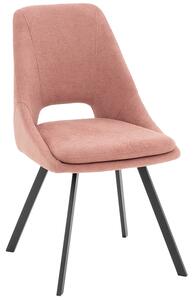 Scaun Bucatarie/Dining Nigmos Tapiterie Boucle Roz