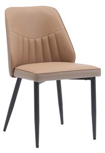 Scaun Bucatarie/Dining Omegas Piele Ecologica Maro