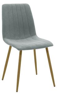 Scaun Bucatarie/Dining Nomir Catifea Gri Petrol