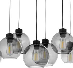 TK Lighting Cubus lampă suspendată mai mult de 6x15 W negru 4113