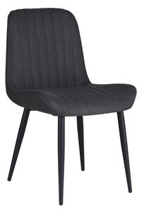 Scaun Bucatarie/Dining Vaniss Textil Gri Antracit