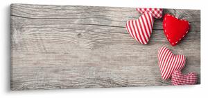 Tablou - Inimioare (120x50 cm)