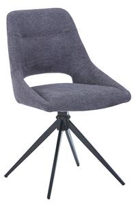 Scaun Pivotant Bucatarie/Dining Larmos Textil Gri Antracit