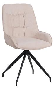Scaun Rotativ Bucatarie/Dining Kenidra Catifea Bej