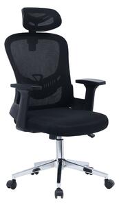 Scaun Directorial Mesh Ingryd Negru