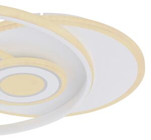 Globo 48442-50SH - Plafonieră LED dimabilă RODERICK 50W/230V 46x54,5 cm+telecomandă