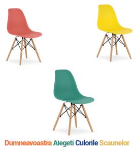 Set 3 Scaune Bucatarie/Dining Velo Multicolor