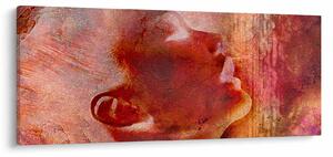 Tablou - Profilul feței feminine (120x50 cm)