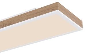 Globo 416080WWD4-CCT - Plafonieră LED dimabilă DORO 24W/230V 20x80 cm+telecomandă