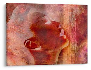 Tablou - Profilul feței feminine (70x50 cm)