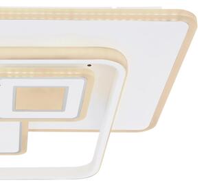 Globo 48441-50SH - plafonieră LED dimabilă RODERICK 50W/230V 50,3x50,3 cm + telecomandă