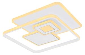 Globo 48441-50SH - plafonieră LED dimabilă RODERICK 50W/230V 50,3x50,3 cm + telecomandă