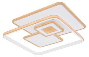 Globo 48441-50SH - plafonieră LED dimabilă RODERICK 50W/230V 50,3x50,3 cm + telecomandă
