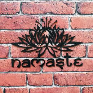 DUBLEZ | Autocolant din lemn - Simbol Namaste