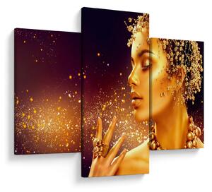 Tablou - Regina de aur (90x60 cm)