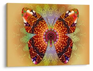 Tablou - Fluture etno (70x50 cm)