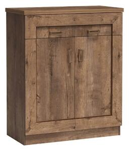 Comoda TEDY TYP T2, stejar lefkas, PAL melaminat, 90x44x110 cm