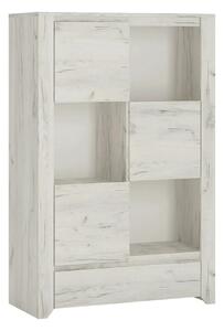 Comoda ANGEL TIP 31, alb, PAL melaminat, 84x40x131 cm