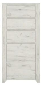 Comoda ANGEL TIP 35, alb, PAL melaminat, 56x40x116 cm