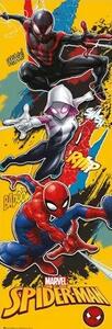 Poster Spider-Man - 3 Spideys, (53 x 158 cm)