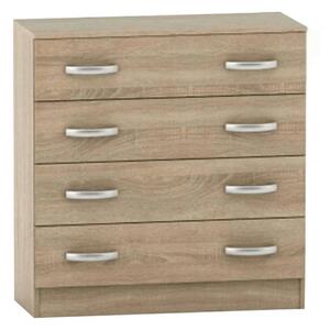 Comoda BETTY 2, stejar sonoma, PAL laminat, 150x39x93 cm