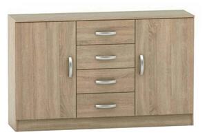 Comoda BETTY 2 BE02-019-01, stejar sonoma, DTD laminat, 150x39x94 cm