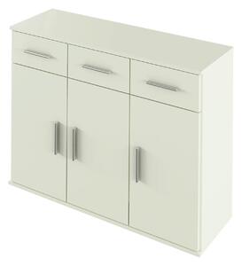 Comoda RESITA TYP 3, alb, DTD laminat, 105x35x80 cm
