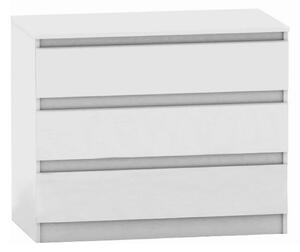 Comoda HANY NEW 003, alb, PAL laminat, 90x49x74 cm