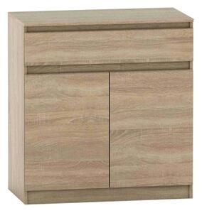 Comoda HANY NEW 007, stejar sonoma, DTD laminat, 90x49x96 cm