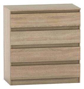 Comoda HANY NEW 004, stejar sonoma, PAL laminat, 90x49x95 cm