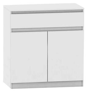 Comoda HANY NEW 007, alb, DTD laminat, 90x49x96 cm