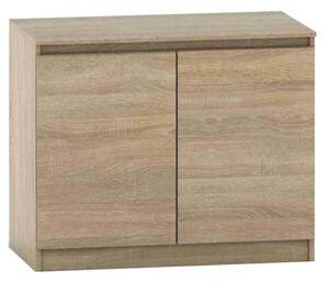 Comoda HANY NEW 008, stejar sonoma, DTD laminat, 90x49x74 cm