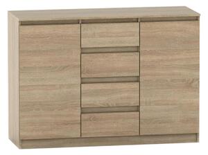 Comoda HANY NEW 010, stejar sonoma, DTD laminat, 134x49x95 cm