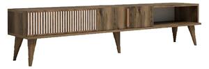 Comoda TV MILAN, nuc, PAL melaminat, 180x35x40 cm
