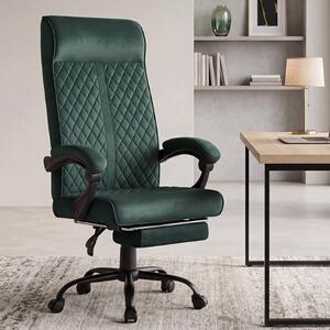 Scaun de birou ergonomic HC-1030, cu șezut cu arc și o capacitate de încărcare de 120 kg – smarald
