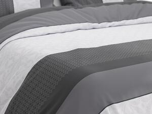 Lenjerie de pat din bumbac Culoare gri, HUGO Dimensiune lenjerie de pat: 70 x 90 cm | 140 x 200 cm