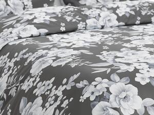 Lenjerie de pat din bumbac Culoare gri, BELLE GREY Dimensiune lenjerie de pat: 2 buc 70 x 90 cm | 200 x 220 cm