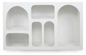 Comoda LIVA, alb, PAL melaminat, 120x35x74 cm