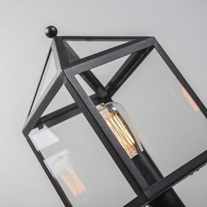Stâlp pentru lampă de exterior negru 100 cm - Amsterdam