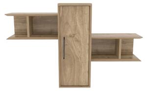 Raft OLIDA, nuc, PAL melaminat, 119x35x52 cm