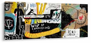Tablou - Graffiti (120x50 cm)