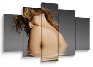 Tablou - Imaginea unei femei care face baie (150x105 cm)