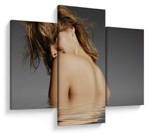 Tablou - Imaginea unei femei care face baie (90x60 cm)