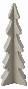 Decoratiune de Craciun brad TERRA CLAY 27,5 cm, gri-maro