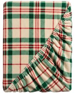 Cearsaf Cocolino microplus cu elastic WINTER PLAID 90x200 cm colorat
