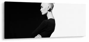 Tablou - O femeie à la yin și yang (120x50 cm)