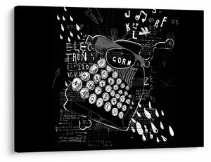 Tablou - Desen în stilul lui Banksy (70x50 cm)