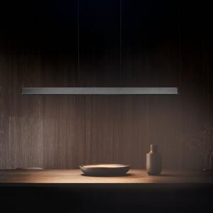 Trio Lighting Lampă suspendată LED Donegal, negru, lungime 150 cm, CCT, reglabil, Negru, Camera de zi / sufragerie, Metal, Modern