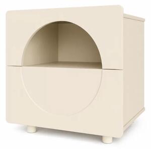 Noptiera Moderna Minimalista cu spatiu de depozitare